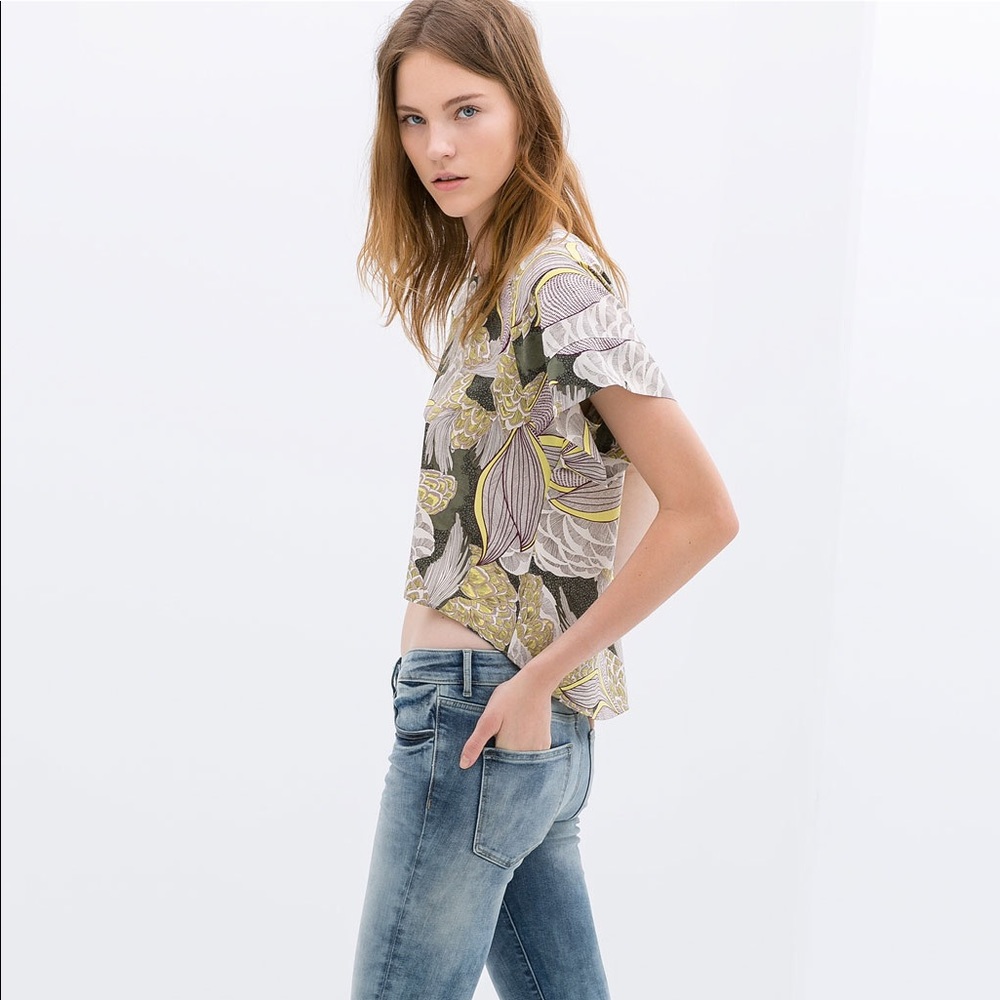 Zara Patterned Top